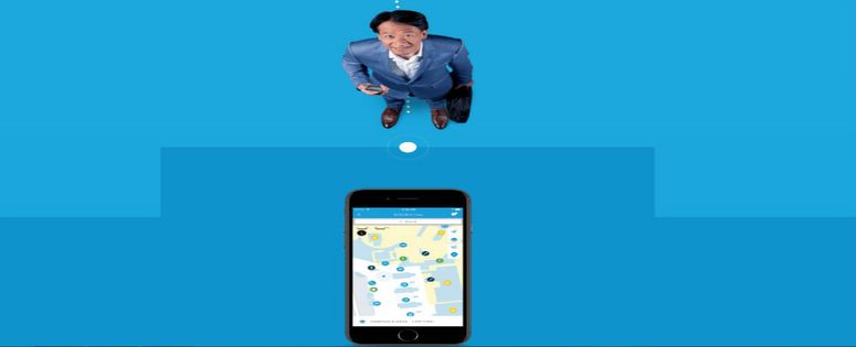 Mapa App de KLM