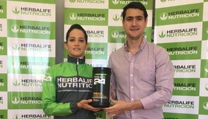 Triatleta se une a Herbalife