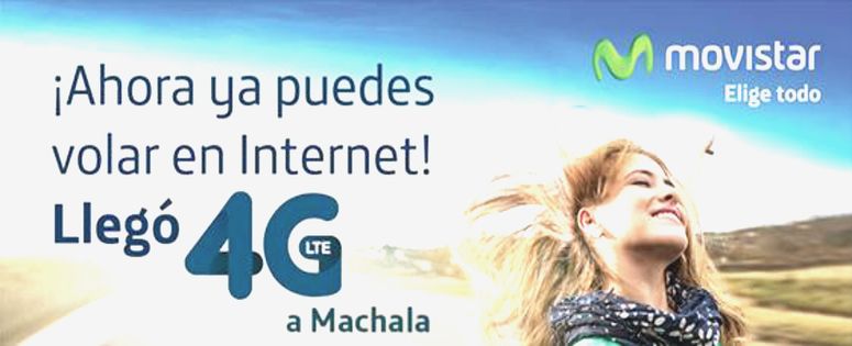 Machala con tecnología 4G al mismo precio