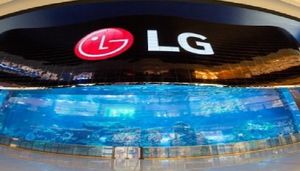Pantalla OLED de LG en Dubai