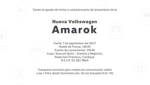 Lanzamiento Amarok