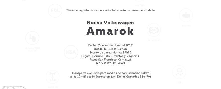 Lanzamiento Amarok