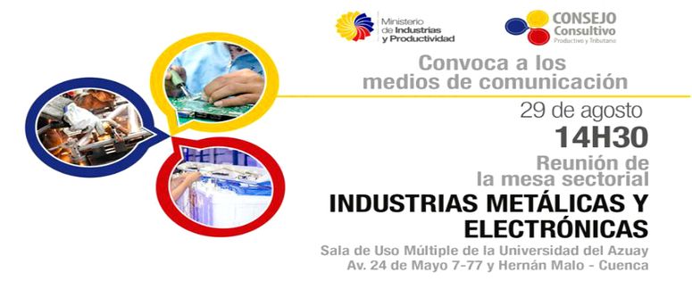 Mesa sectorial Industrias Métalicas y electrónicas