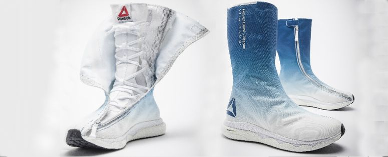 Reebok creó bota súper ligera para viajes galácticos