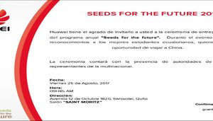 Programa Seeds for the future