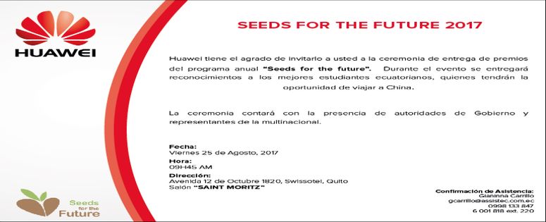 Programa Seeds for the future