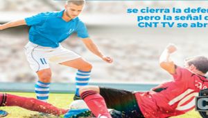 El contenido de la señal de CNT Sports para clientes de CNT TV 