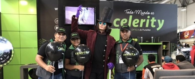 Celerity de PuntoNet estuvo presente en la Comic Con 2017 