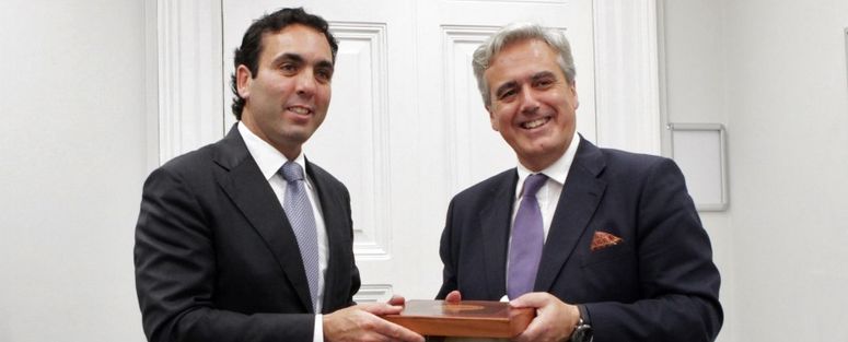 Mark Garnier, se reunió el lunes en Londres con el Ministro de Comercio Exterior de Ecuador