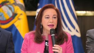  La canciller María Fernanda Espinosa aceptó la designación de Pico
