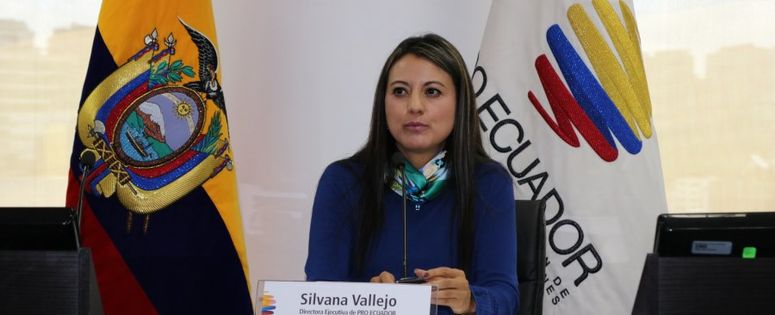 Laura Vallejo como Directora General del Servicio Nacional de Contratación Pública (Sercop)