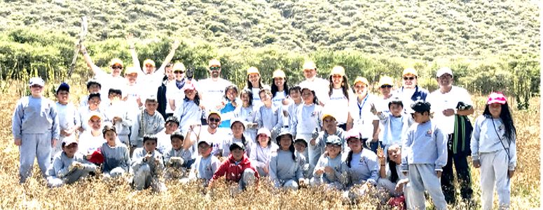 Actividad de reforestación 