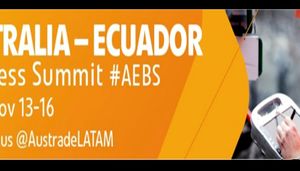 Primera Cumbre Empresarial Australia – Ecuador #AEBS