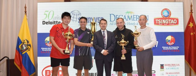 Primer Torneo de Tennis de Mesa China-Ecuador