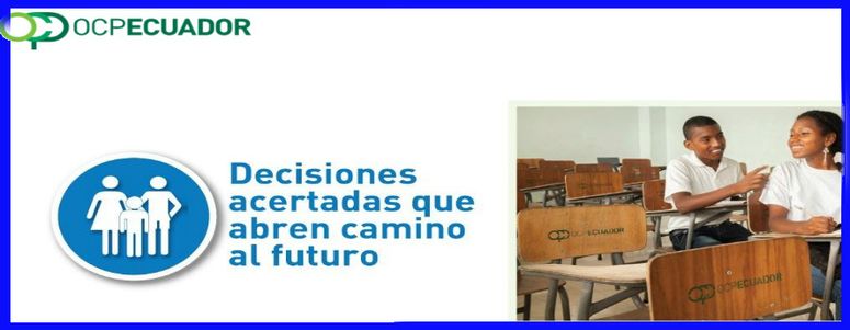 Se cumplen 14 años de trabajo de la empresa Oleoducto de Crudos Pesados (OCP) Ecuador