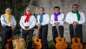 El grupo Los del Patio, deleitarán a los asistentes con un repertorio que plantea un viaje melódico por Latinoamérica