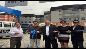 Foton del Ecuador abrió las puertas de una nueva sucursal en el sur de la ciudad de Quito 