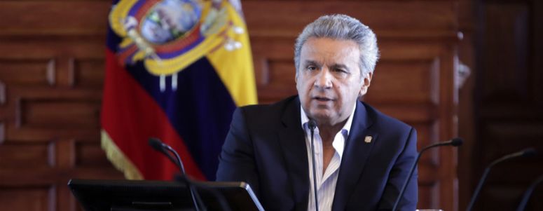  Lenín Moreno emitió el Decreto Ejecutivo 210 que establece la exoneración del anticipo del impuesto a la renta IR