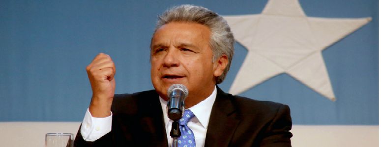 Lenín Moreno sumo a su actividad en Guayaquil una sesión extraordinaria de Alianza País