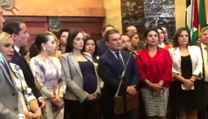 Mayoría del Bloque de Alianza País apoyan a presidente Lenín Moreno