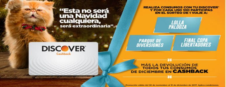 Con Discover esta no será una navidad cualquiera, será ¡extraordinaria! 