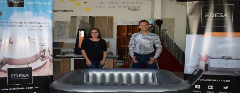 Edesa S.A. presentó en días pasados sus nuevos Spa Portátiles 