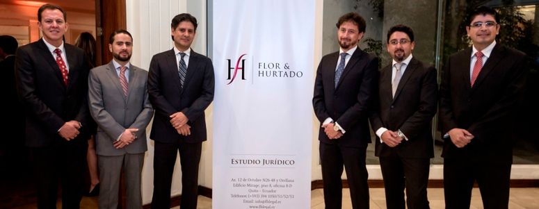 En la capital del Ecuador se realizó el lanzamiento oficial del estudio jurídico Flor & Hurtado