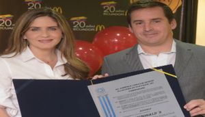 McDonal´s celebra su vigésimo aniversario en Ecuador