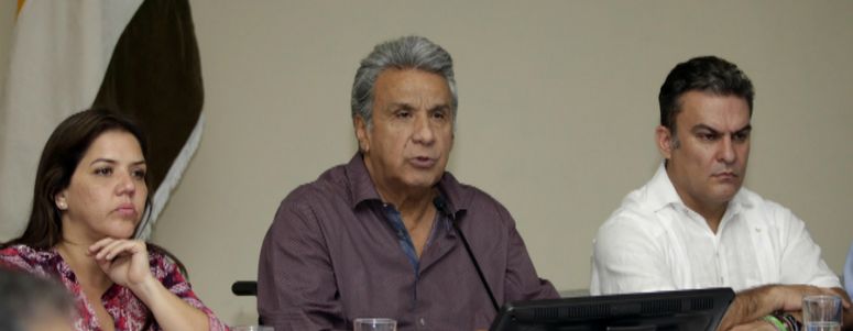 Lenín Moreno, envió l veto parcial a la Ley de Reactivación Económica y 16 modificaciones a la Asamblea