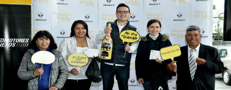 Renault realizó la entrega oficial de los premios a los ganadores del sorteo de la campaña “X-Mas Renault 2017