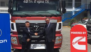 Foton recibió la visita de Simon XU, director de Operaciones de la División HDT de Foton Latinoamérica