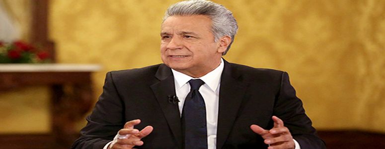 Lenín Moreno descartó anoche que después de la consulta popular haya un paquetazo económico