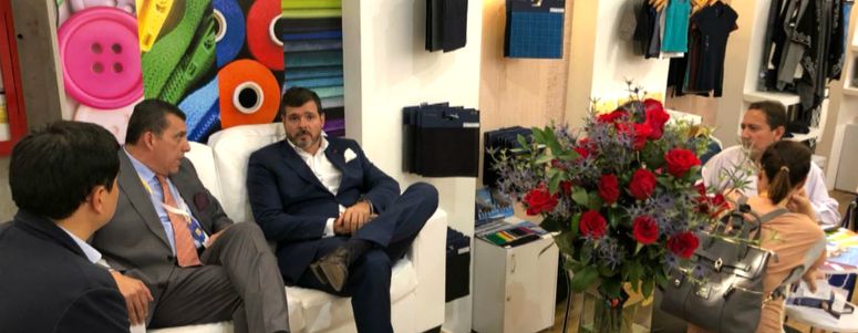 Pro Ecuador a través de su oficina comercial en Bogotá culminó su participación en la trigésima edición de la feria Colombiatex