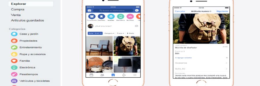 Facebook anuncia la llegada de Marketplace al Ecuador