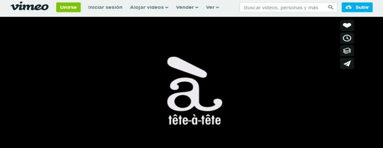 Vimeo presenta Campaña tête-à-tête 2018”
