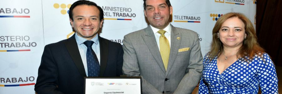 Seguros Equinoccial recibe reconocimiento por su programa de teletrabajo