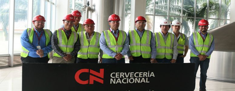 Cervecería Nacional recibió la visita del Ministro de Trabajo, Raúl Ledesma