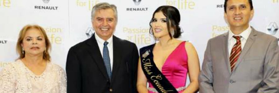 La Organización Miss Ecuador cuenta con el respaldo de Renault