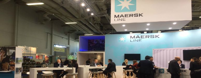 Maersk Line expone herramienta durante el Fruit Logística Berlín 2018