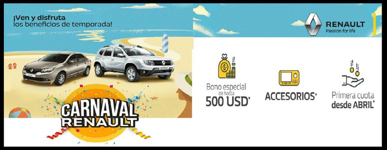 “Carnaval Renault” es la nueva campaña de la marca francesa