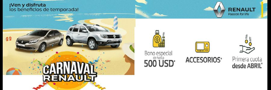 “Carnaval Renault” es la nueva campaña de la marca francesa