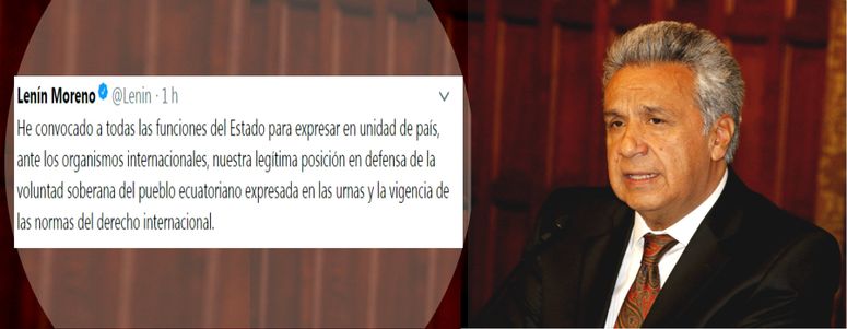 Ecuador llama a consultas a embajador ante la OEA tras crítica de CIDH a consulta popular