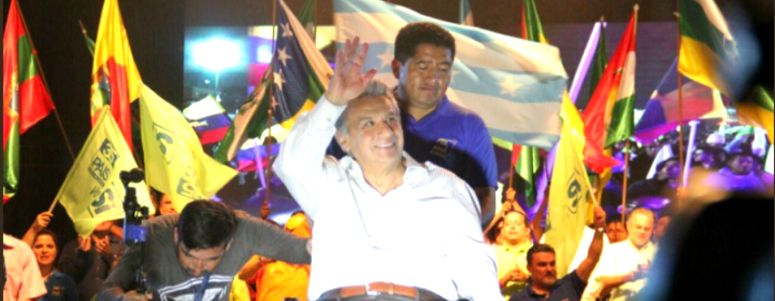 El Primer Mandatario culminó campaña por el sí con mitin político en Guayaquil