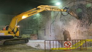 Tuneladora “Luz de América” llegó a su tercera estación