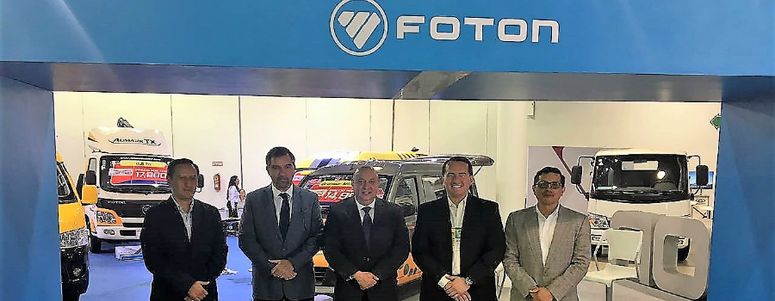 Foton en la Feria Transporte 2018 en Guayaquil 