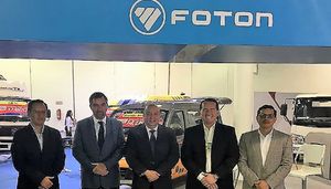 Foton en la Feria Transporte 2018 en Guayaquil 