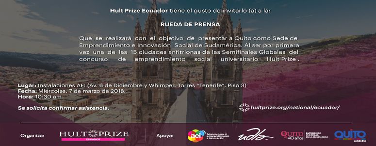Quito será sede Sudamérica de Emprendimiento e Innovación