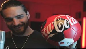 Maluma será la voz del himno de Coca-Cola para la Copa Mundial