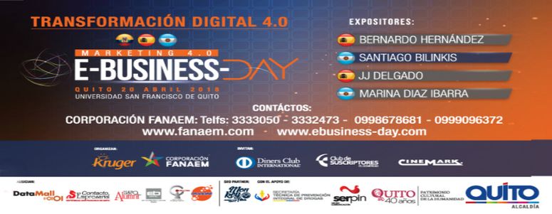 Se realizará el Congreso Transformación Digital 4.0 Ebusiness-Day 2018