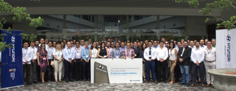 Hyundai realizó su convención anual con sus representantes